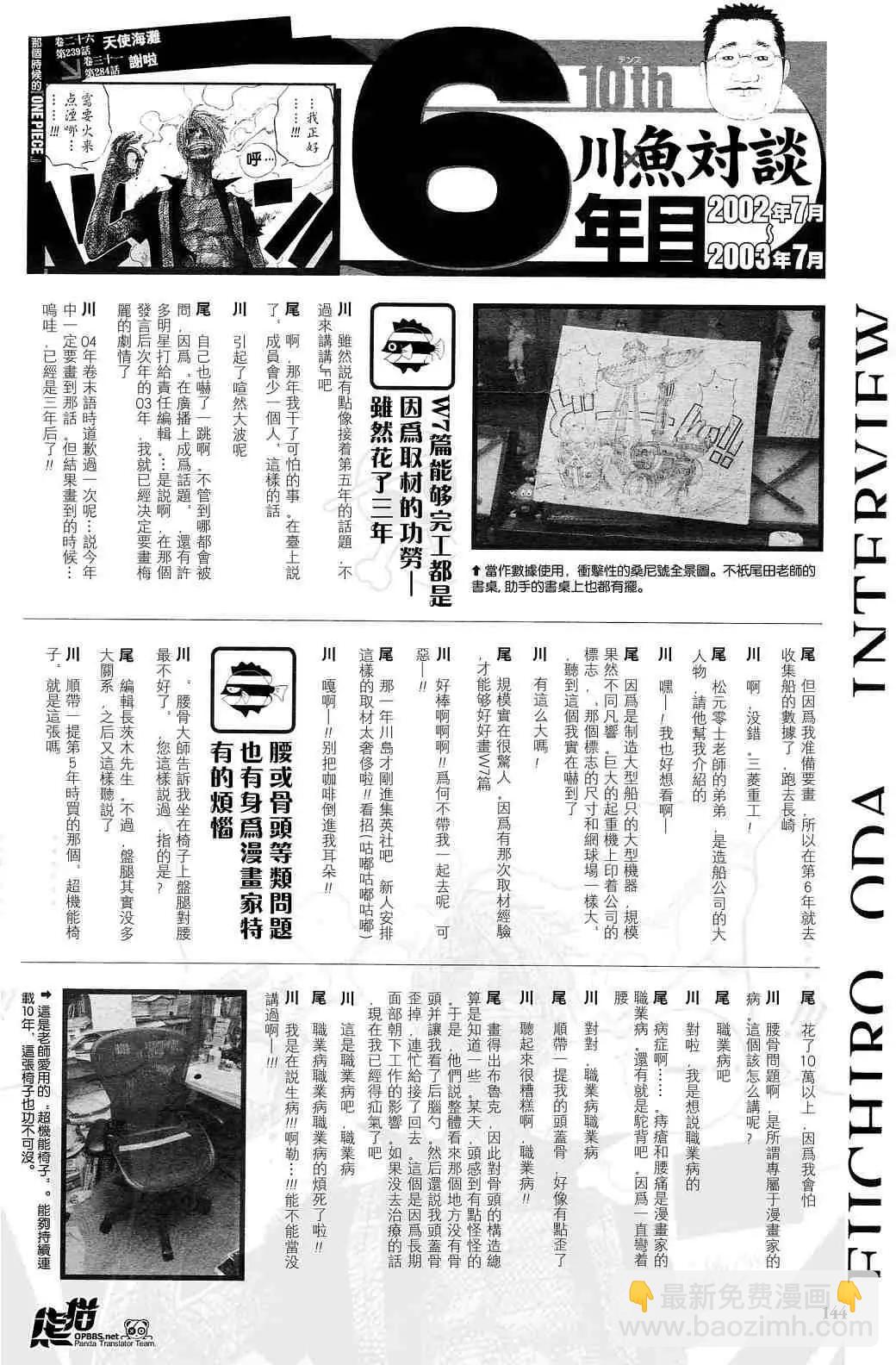 🍖ONE PIECE航海王 海贼王10周年增刊完全版 第40页