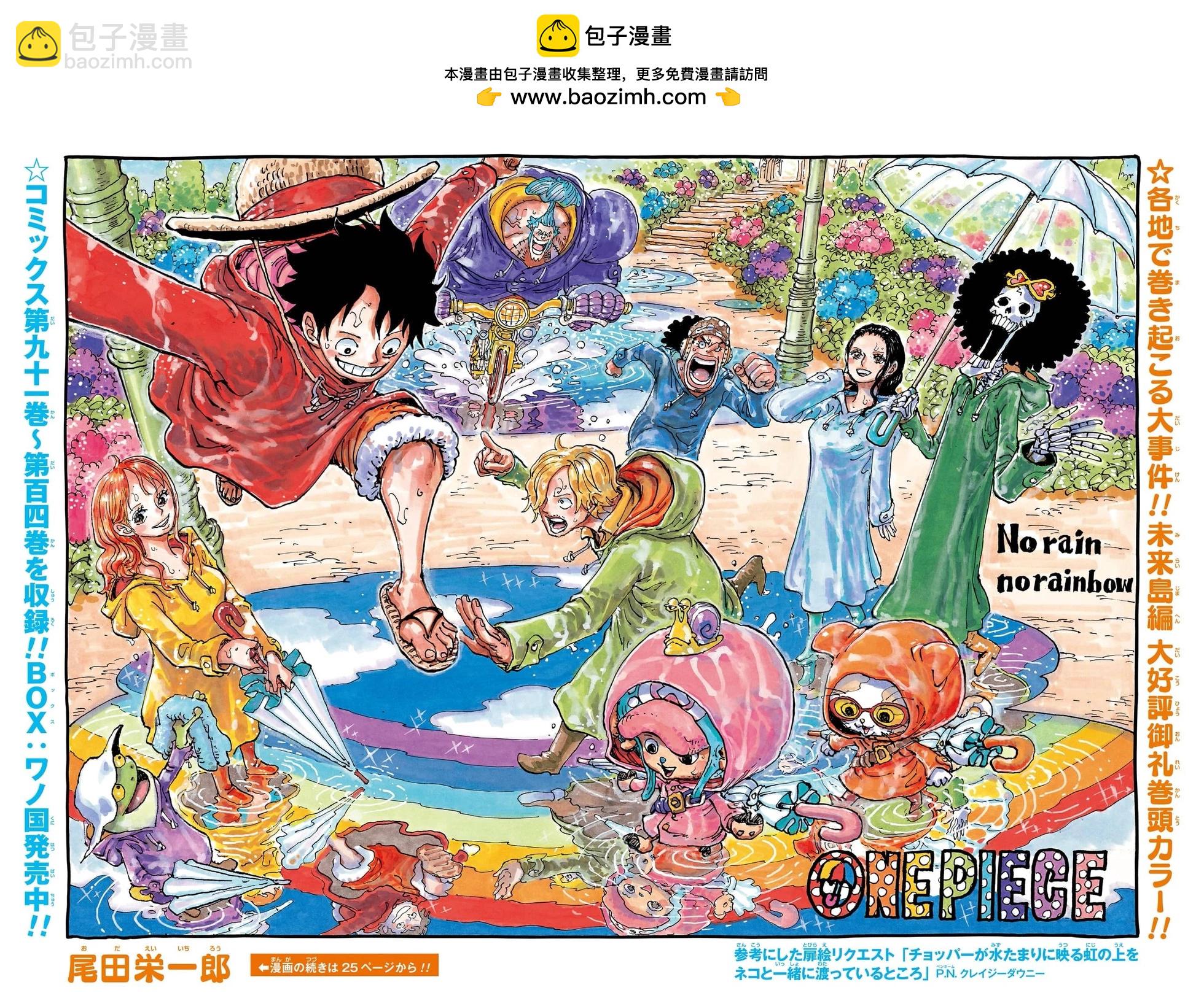 🍖ONE PIECE航海王 第1086话 第2页