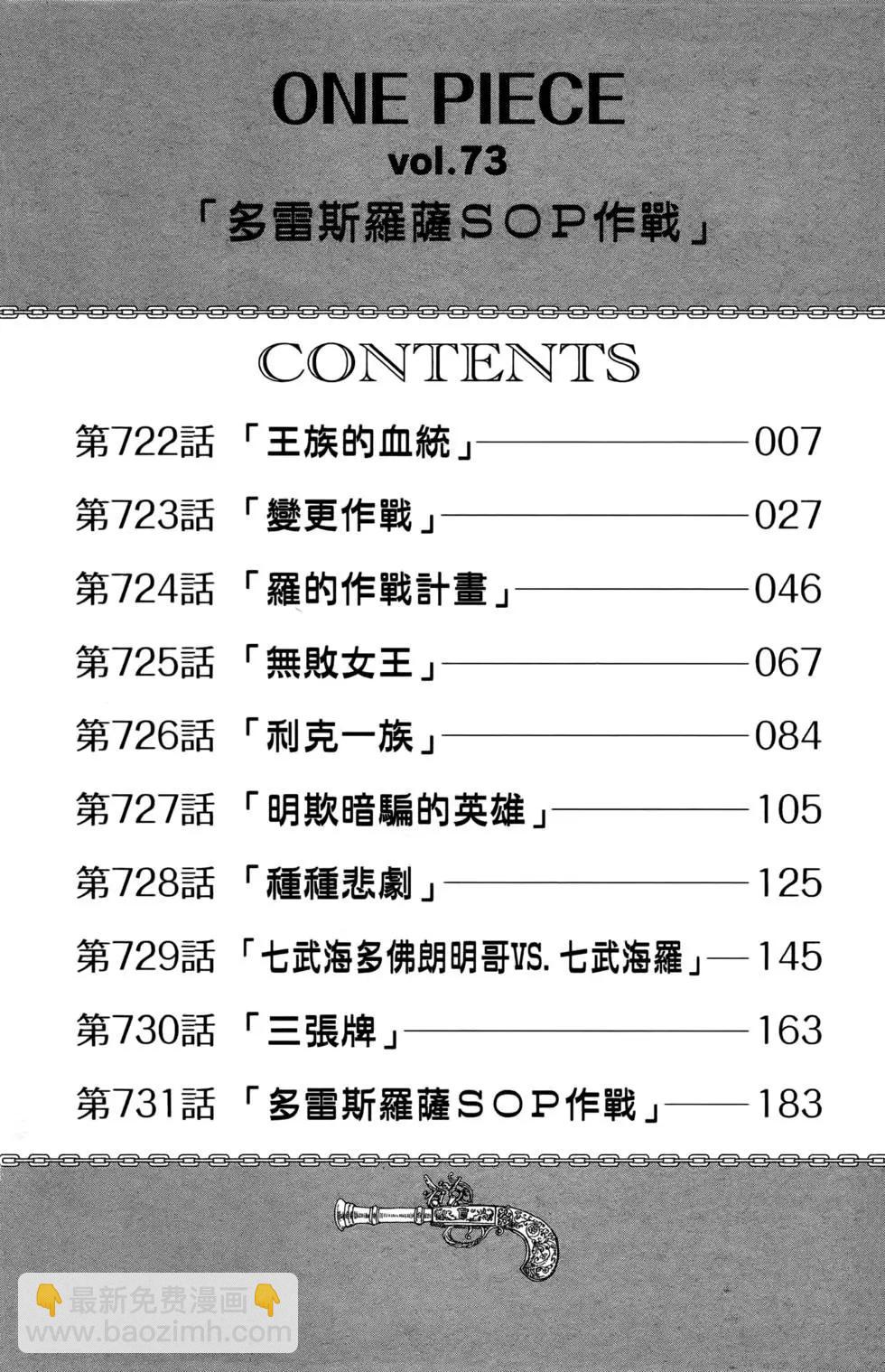🍖ONE PIECE航海王 第73卷 第6页
