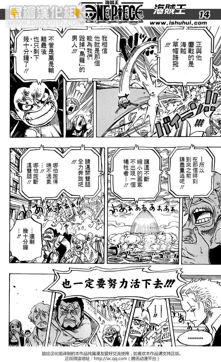 🍖ONE PIECE航海王 第785回 第14页