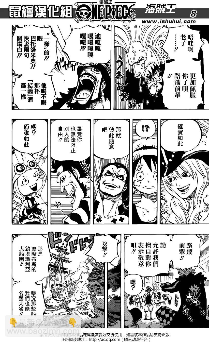 🍖ONE PIECE航海王 第800回 义子之酒 第8页