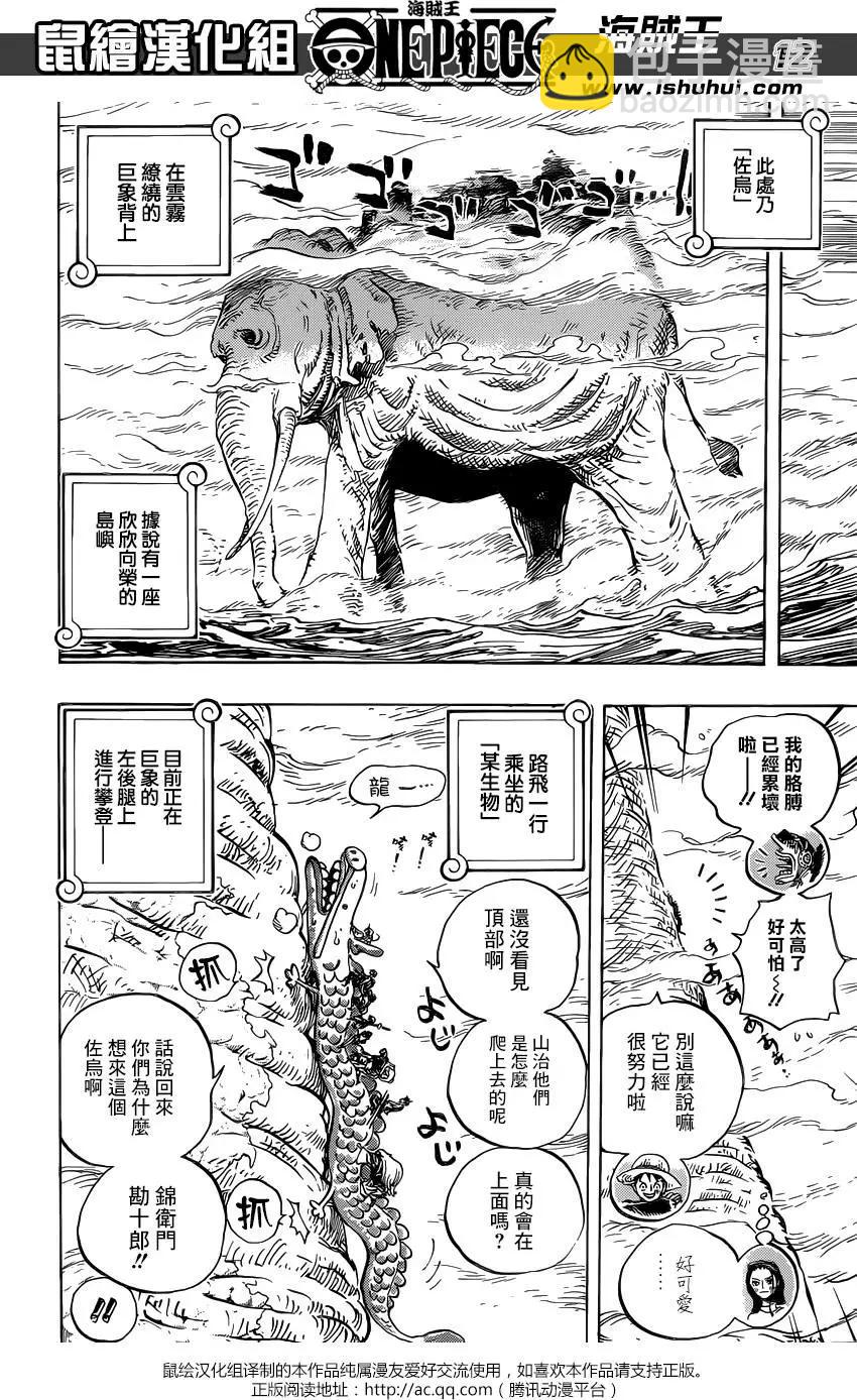 🍖ONE PIECE航海王 第803回 登象 第13页
