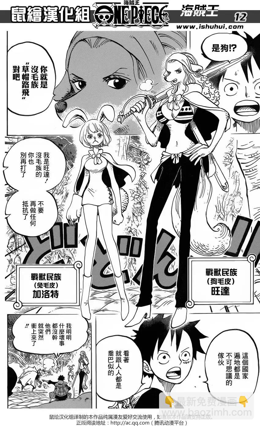 🍖ONE PIECE航海王 第805回 毛皮族 第12页