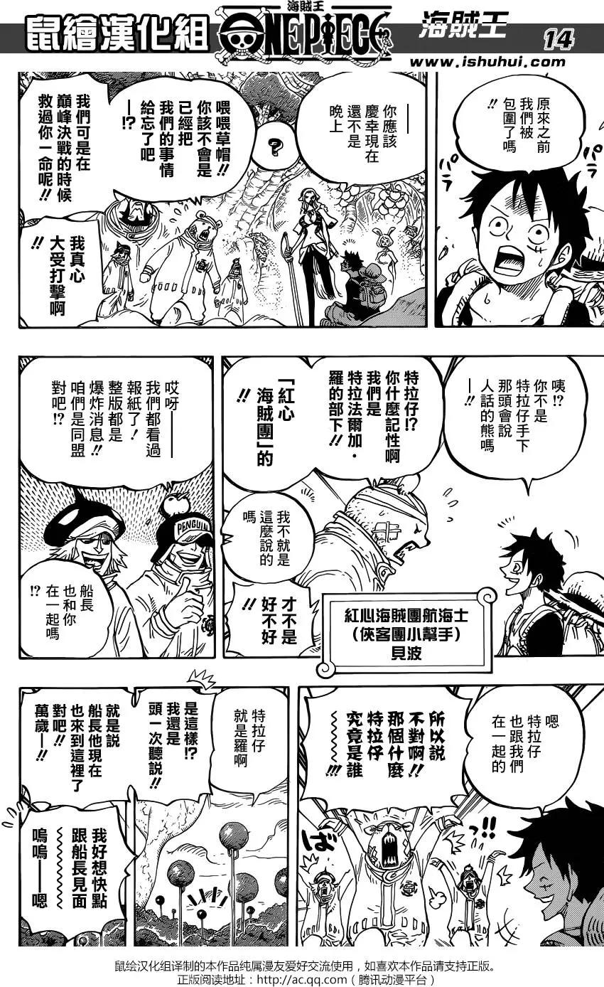 🍖ONE PIECE航海王 第805回 毛皮族 第14页