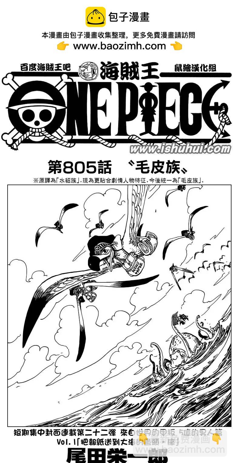 🍖ONE PIECE航海王 第805回 毛皮族 第2页