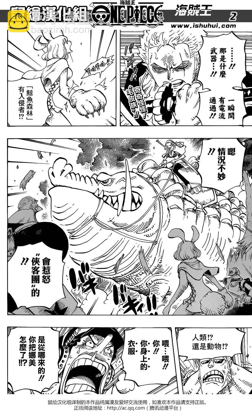 🍖ONE PIECE航海王 第805回 毛皮族 第3页