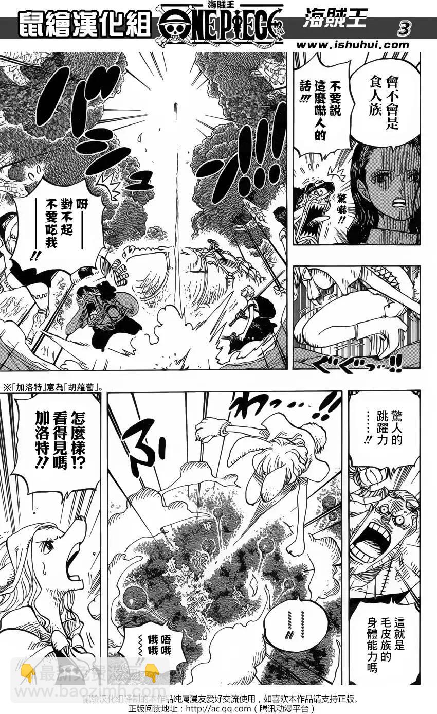 🍖ONE PIECE航海王 第805回 毛皮族 第4页