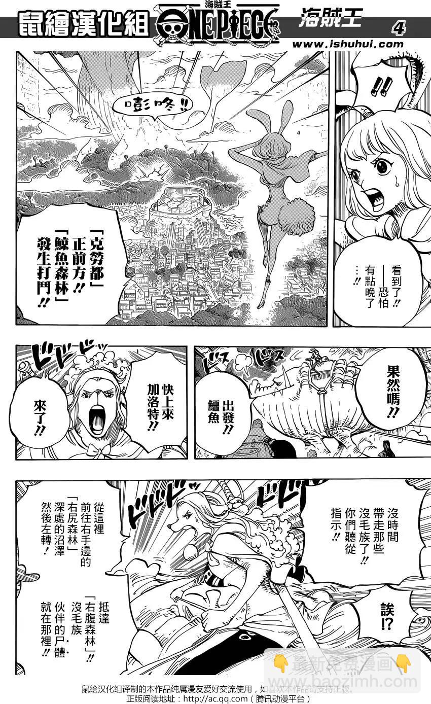 🍖ONE PIECE航海王 第805回 毛皮族 第5页