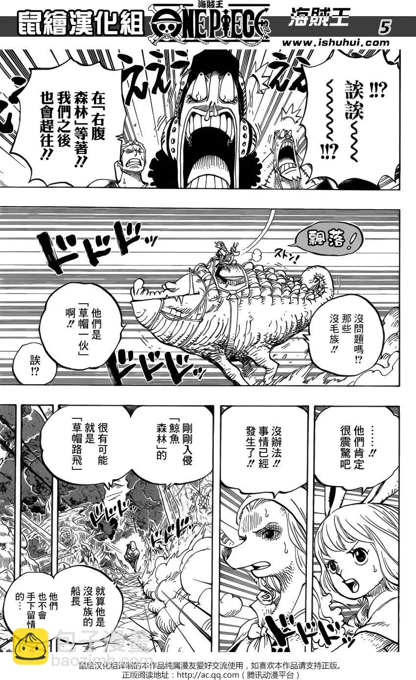 🍖ONE PIECE航海王 第805回 毛皮族 第6页
