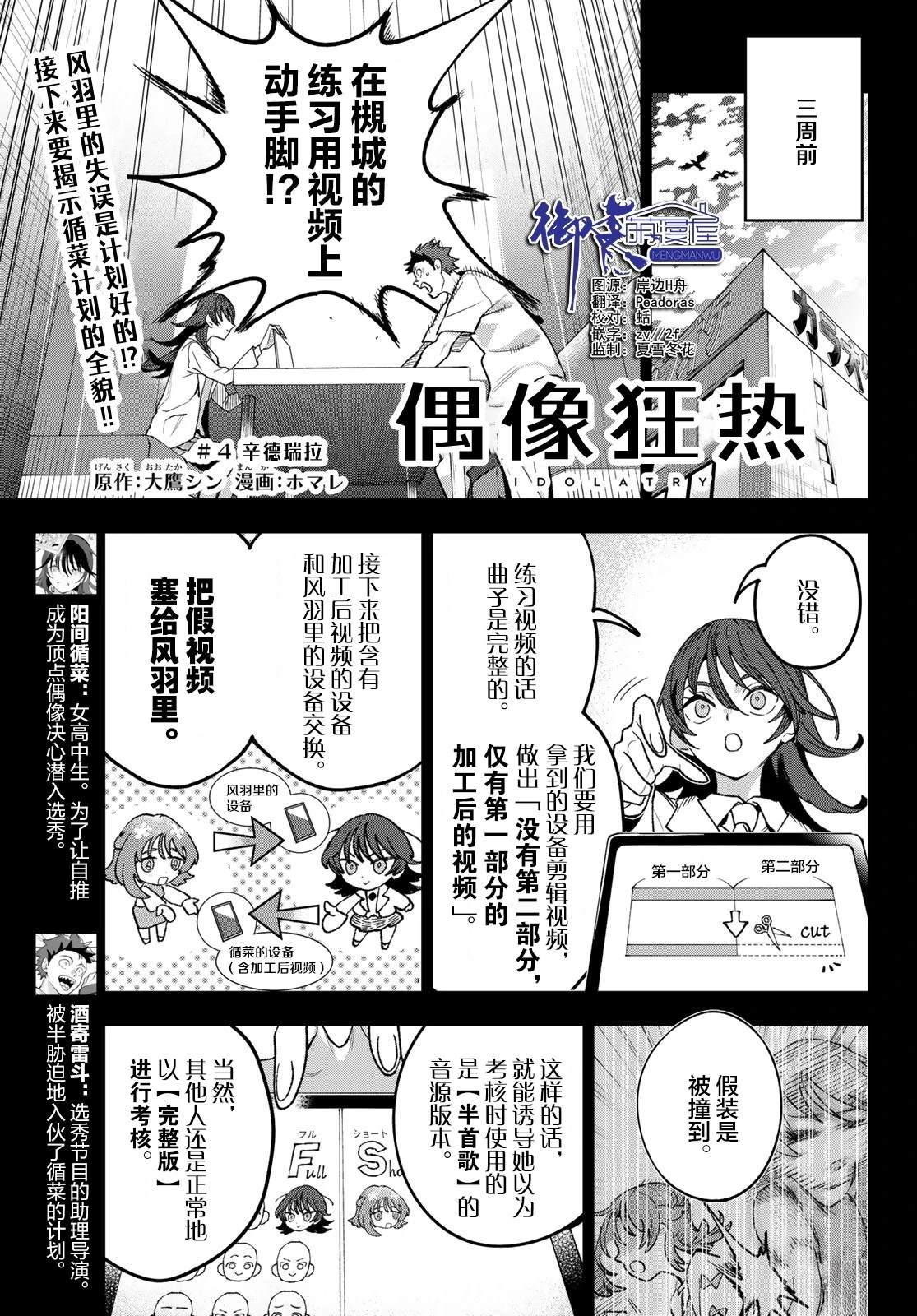 🍖偶像狂热 第4话 第1页
