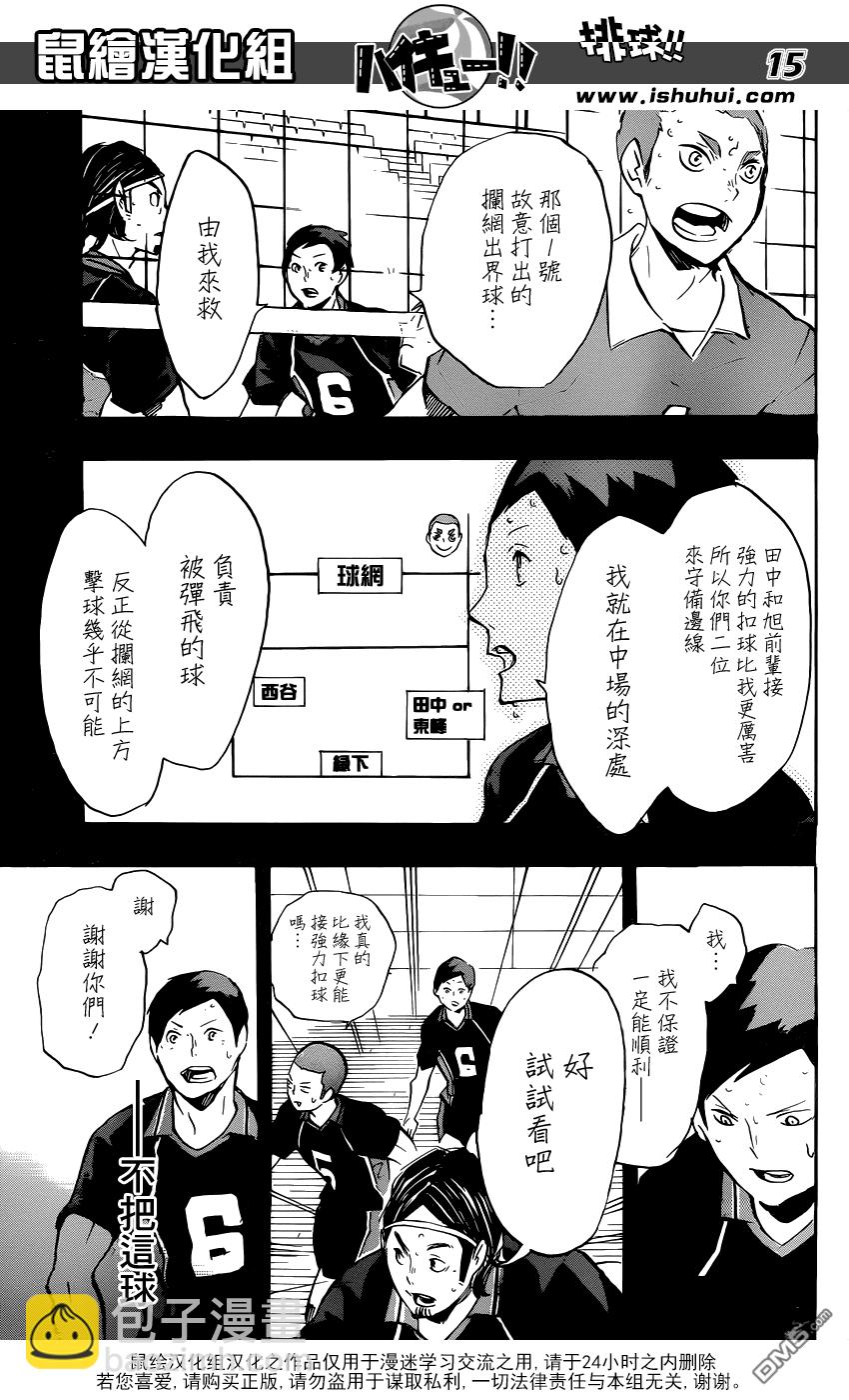 🍝排球 第122话 挑战 第15页