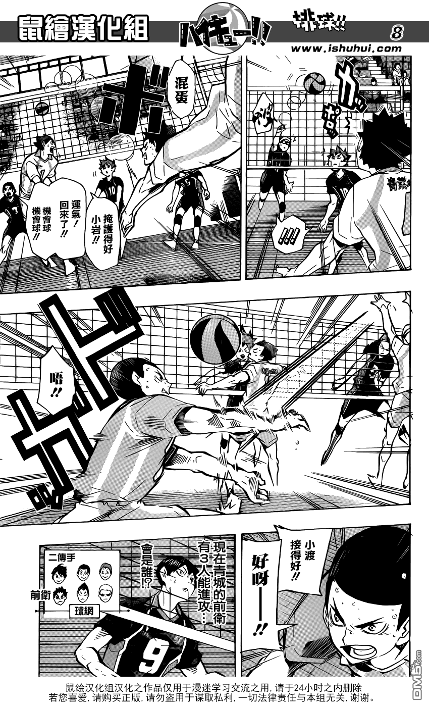 🍝排球 第132话 破坏者 第8页