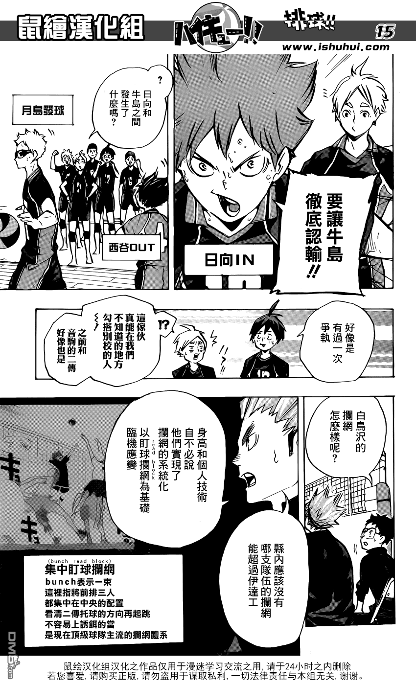 🍝排球 第155话 通向最终BOSS之路 第15页