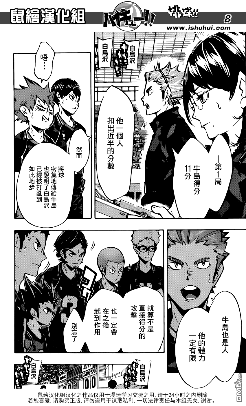🍝排球 第155话 通向最终BOSS之路 第8页