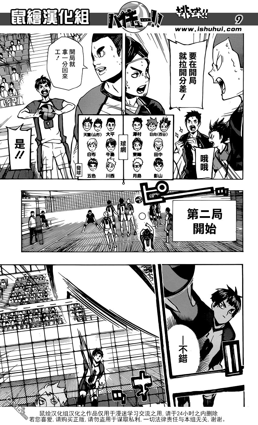 🍝排球 第155话 通向最终BOSS之路 第9页