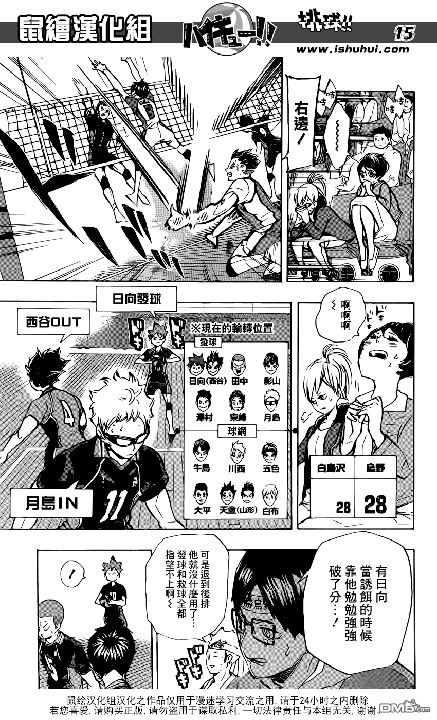 🍝排球 第162话 月满前夕 第15页