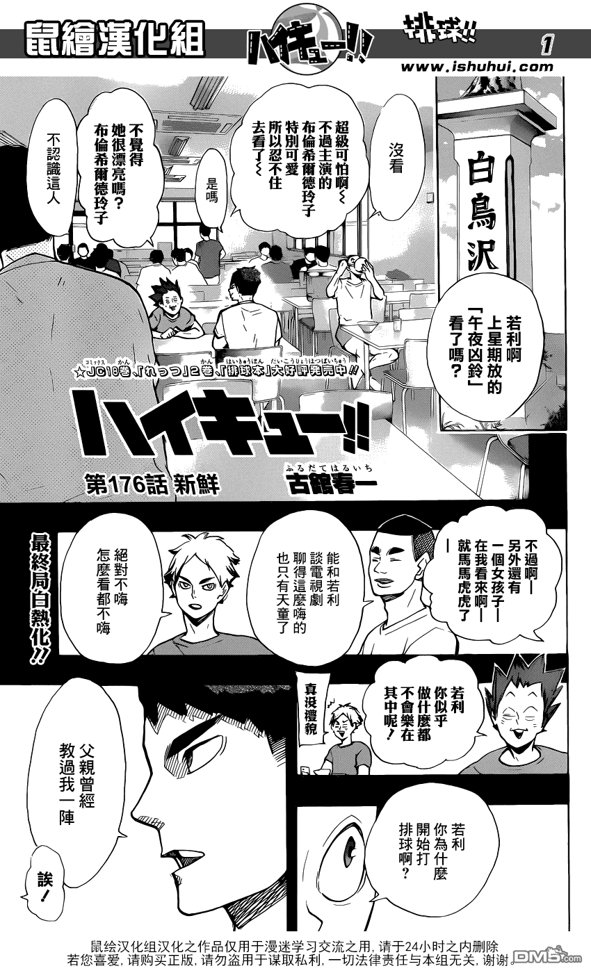 🍝排球 第176话 新鲜 第1页