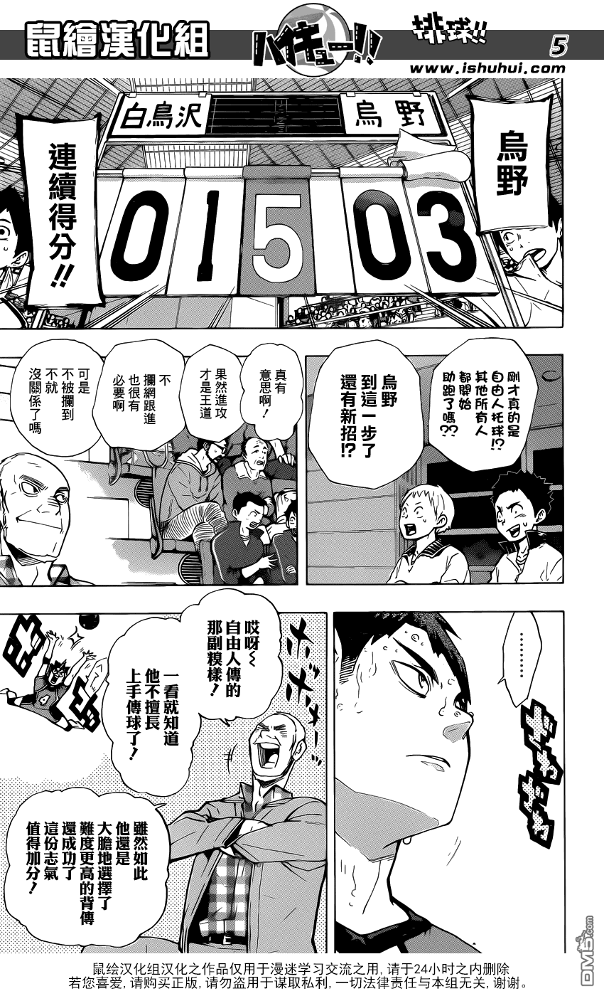 🍝排球 第176话 新鲜 第5页
