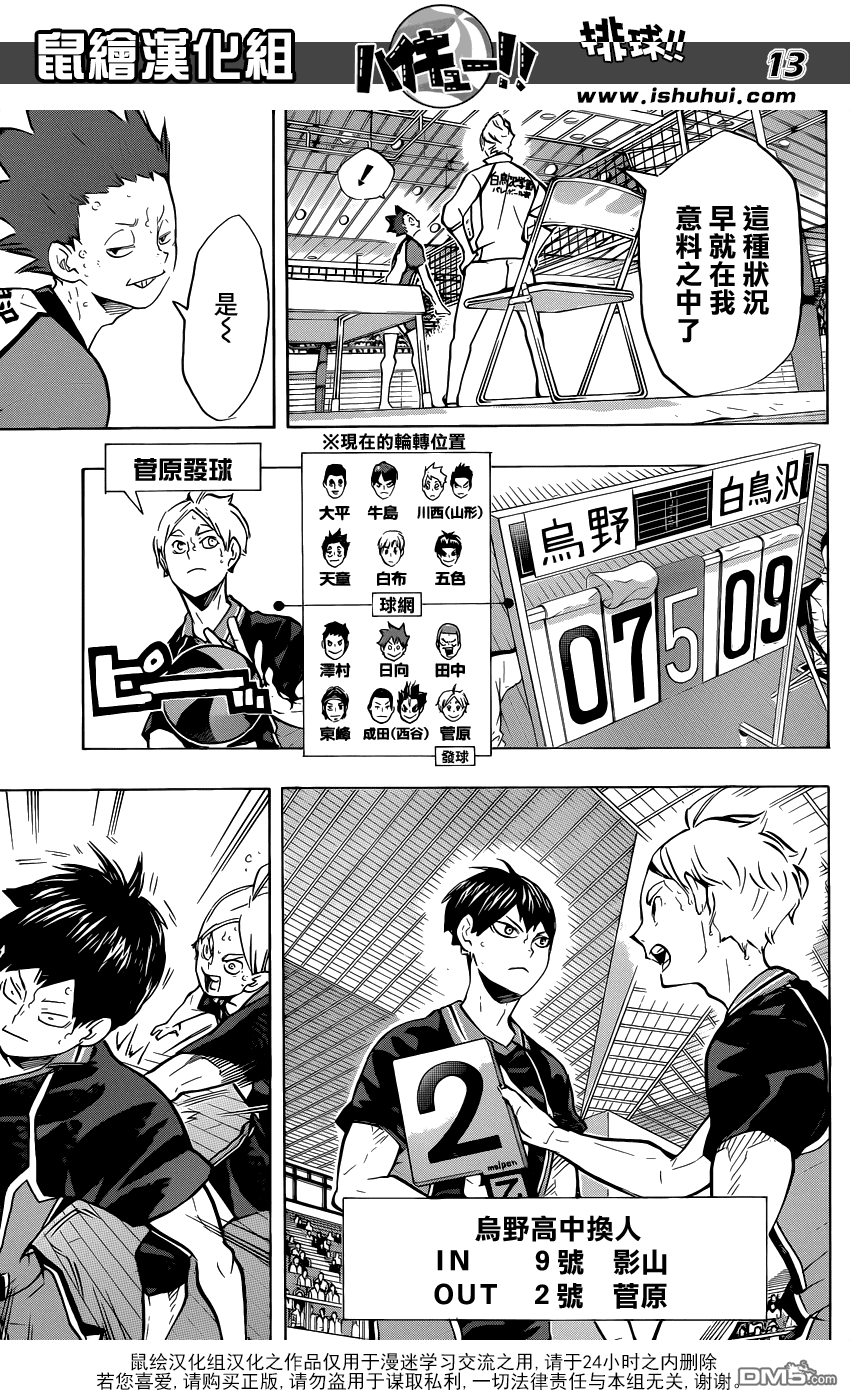🍝排球 第180话 我的执着·2 第13页