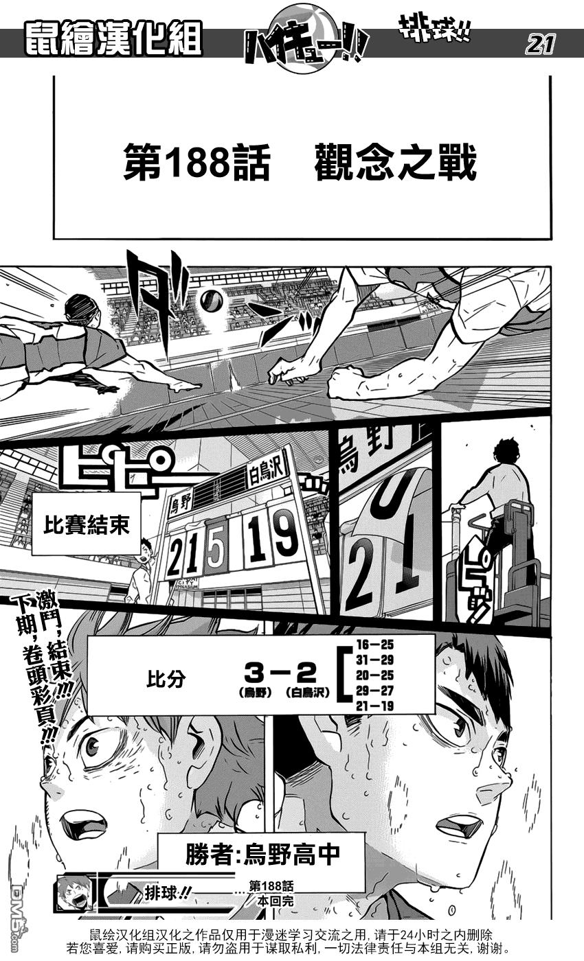 🍝排球 第188话 观念之战 第15页