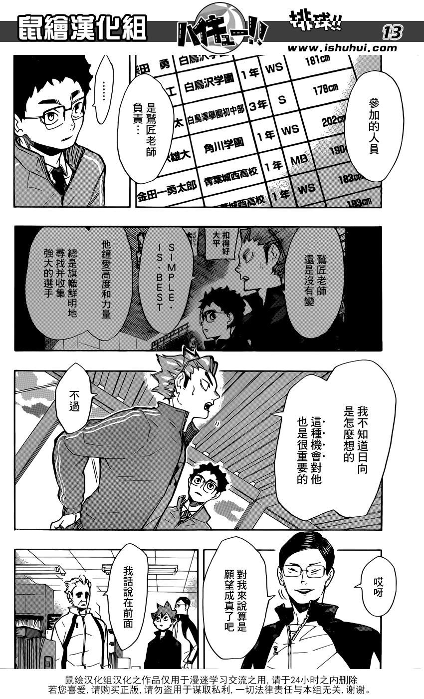 🍝排球 第209话 自我介绍 第12页