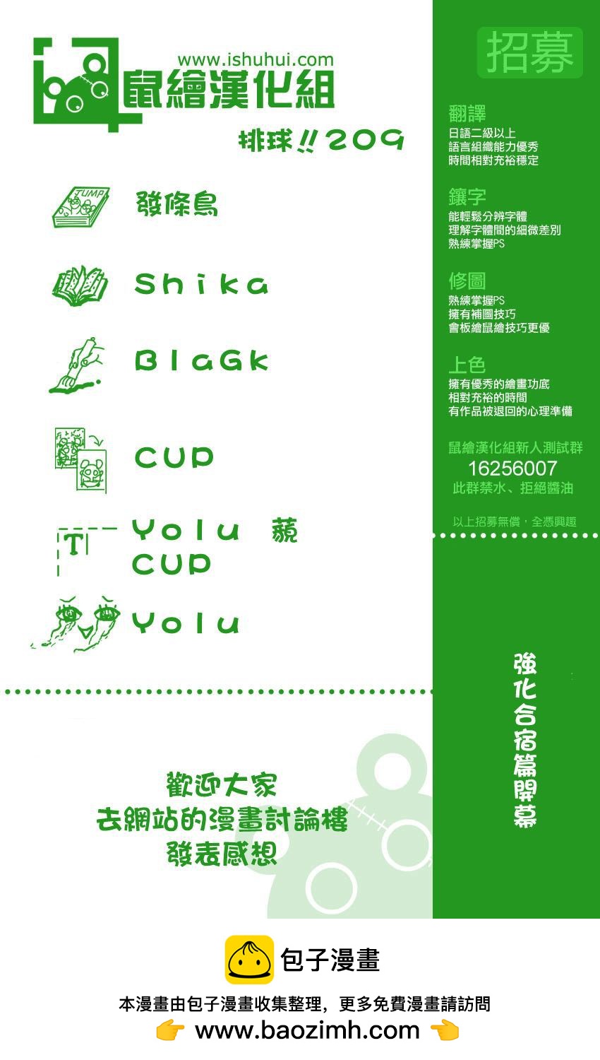 🍝排球 第209话 自我介绍 第20页