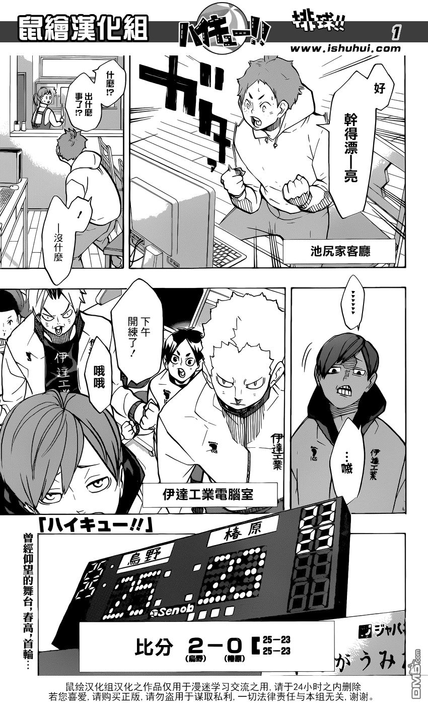 🍝排球 第243话 各自的首战 第1页