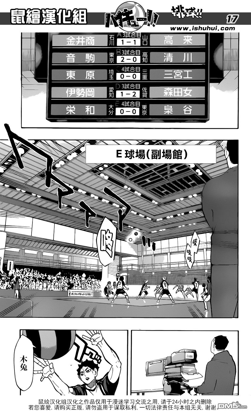 🍝排球 第243话 各自的首战 第17页