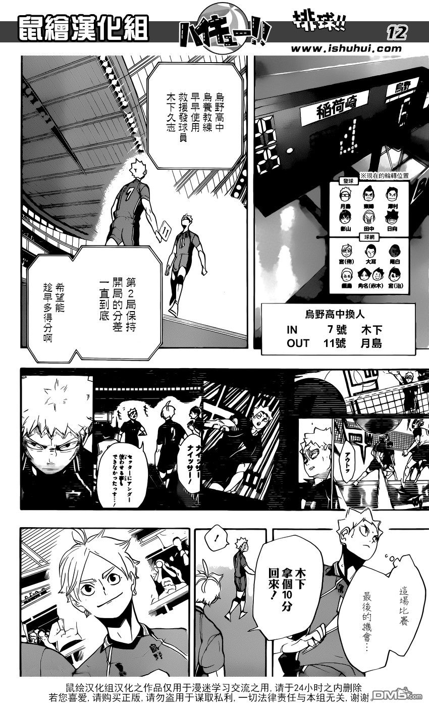 🍝排球 第277话 寡不敌众 第12页