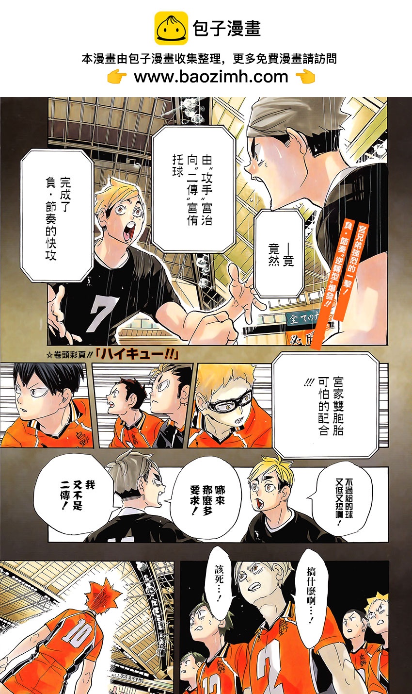 🍝排球 第281话 楔钉 第2页