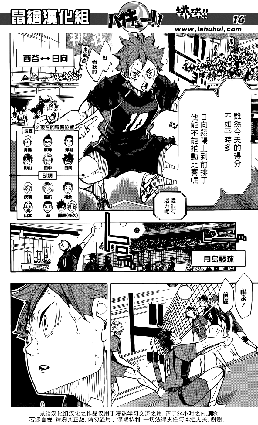 🍝排球 第309话 诱发 第16页