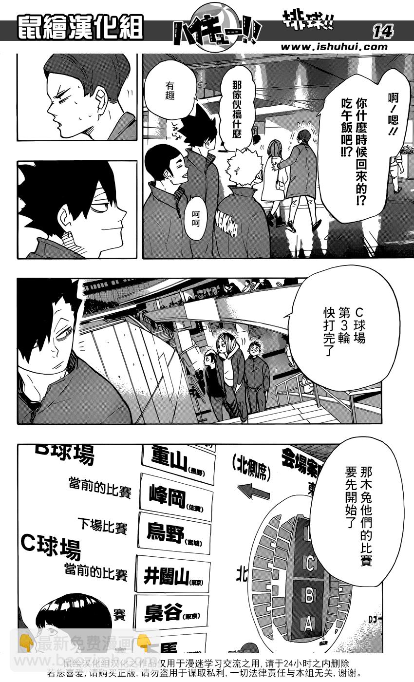 🍝排球 第327话 排球痴们 第14页