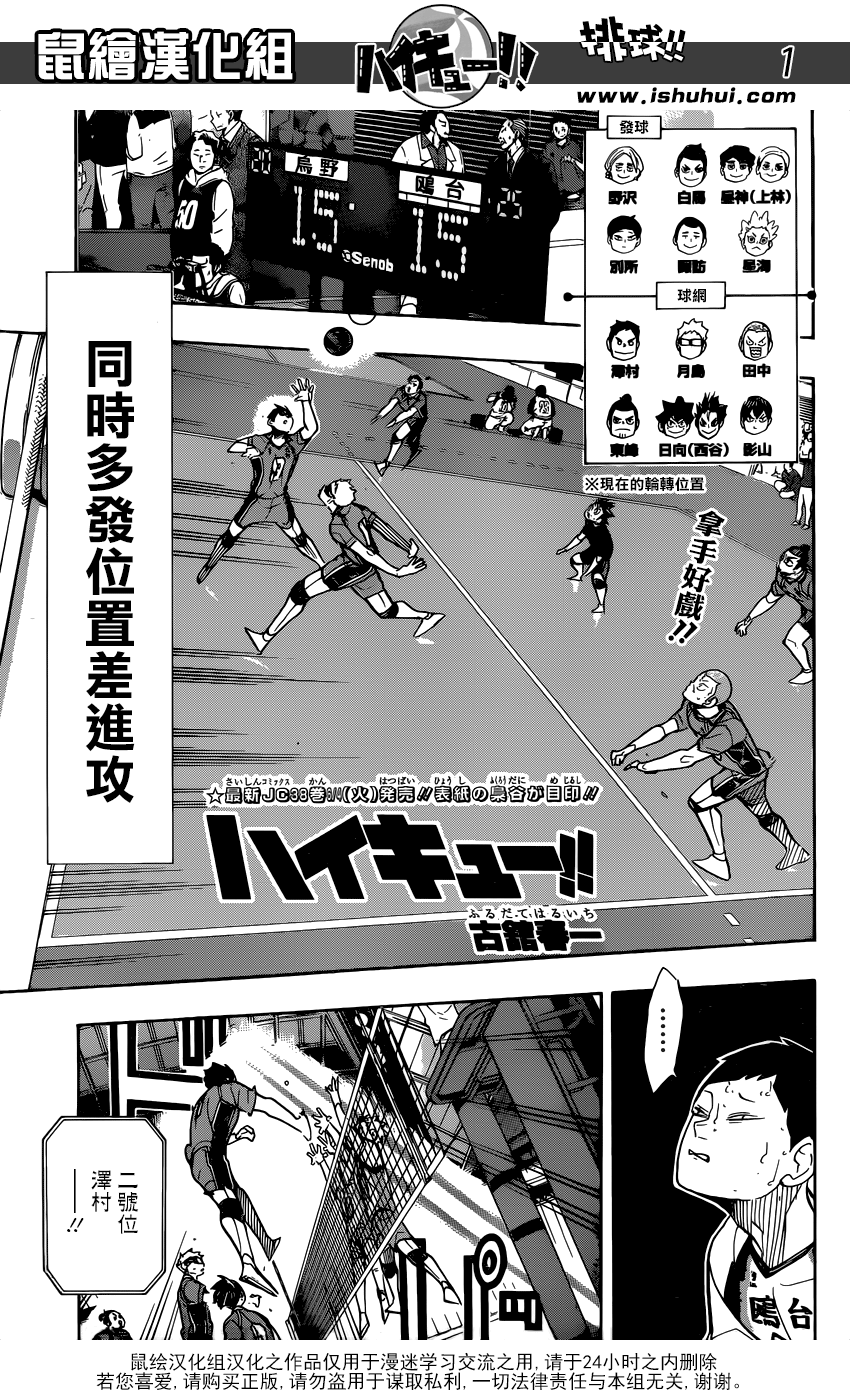 🍝排球 第351话 一身轻 第1页