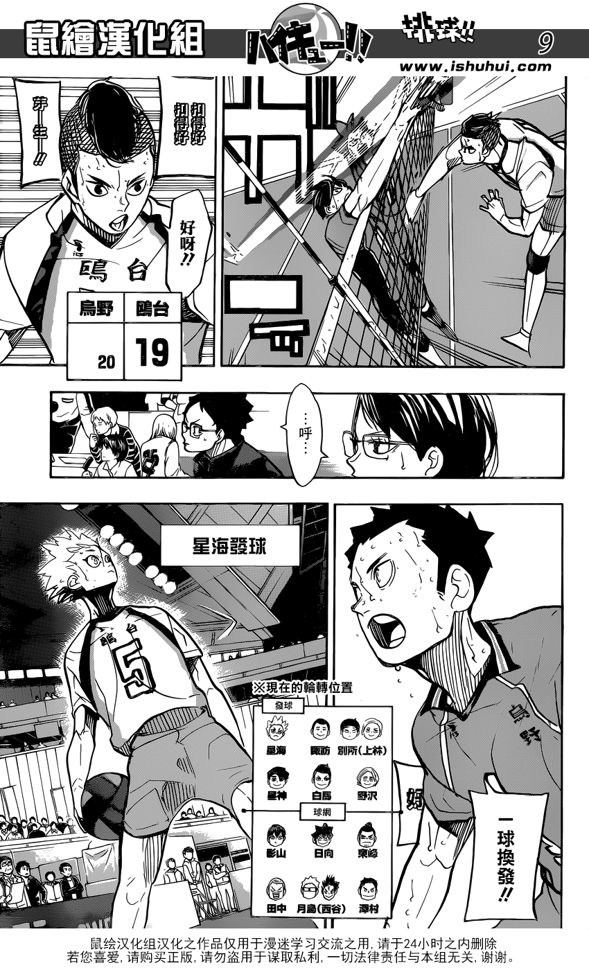🍝排球 第355话 再次挑战 第9页