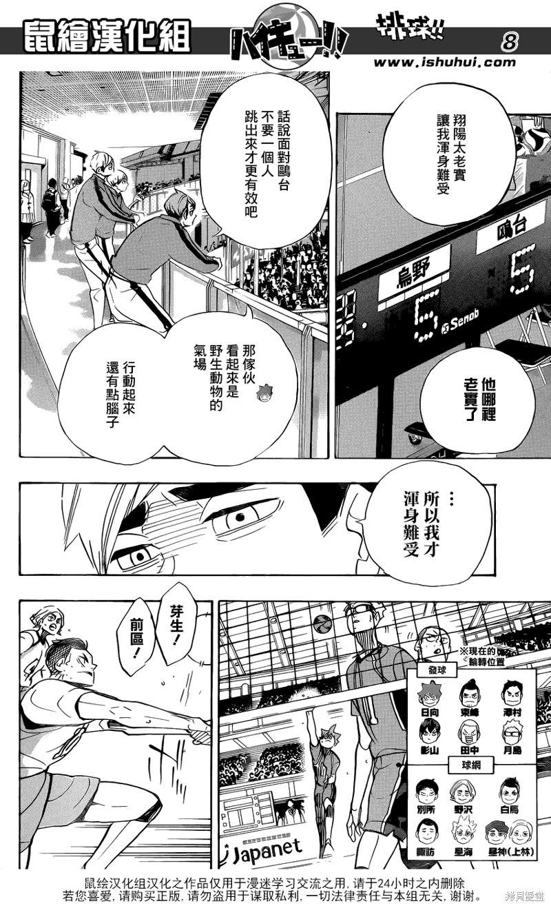 🍝排球 第359话 盾中之矛，矛中之盾 第8页