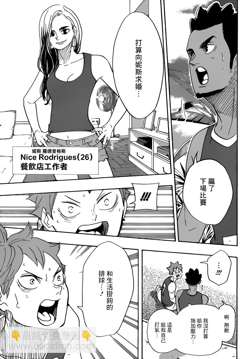 🍝排球 第375话 古馆春一 第7页
