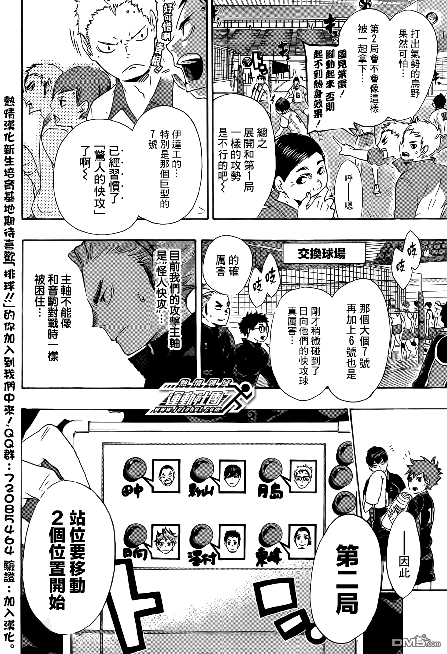 🍝排球 第45话 ＂光″的背后 第6页