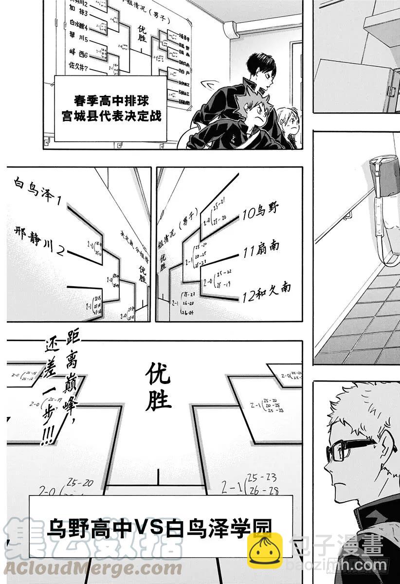 🍝排球少年！！ 第148话 开战宣言 第19页