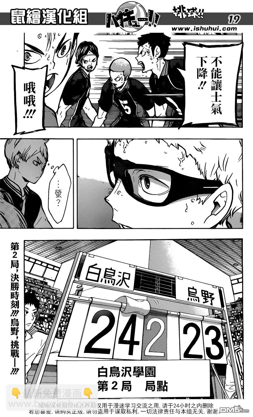 🍝排球少年！！ 第160话 虎视眈眈 第18页