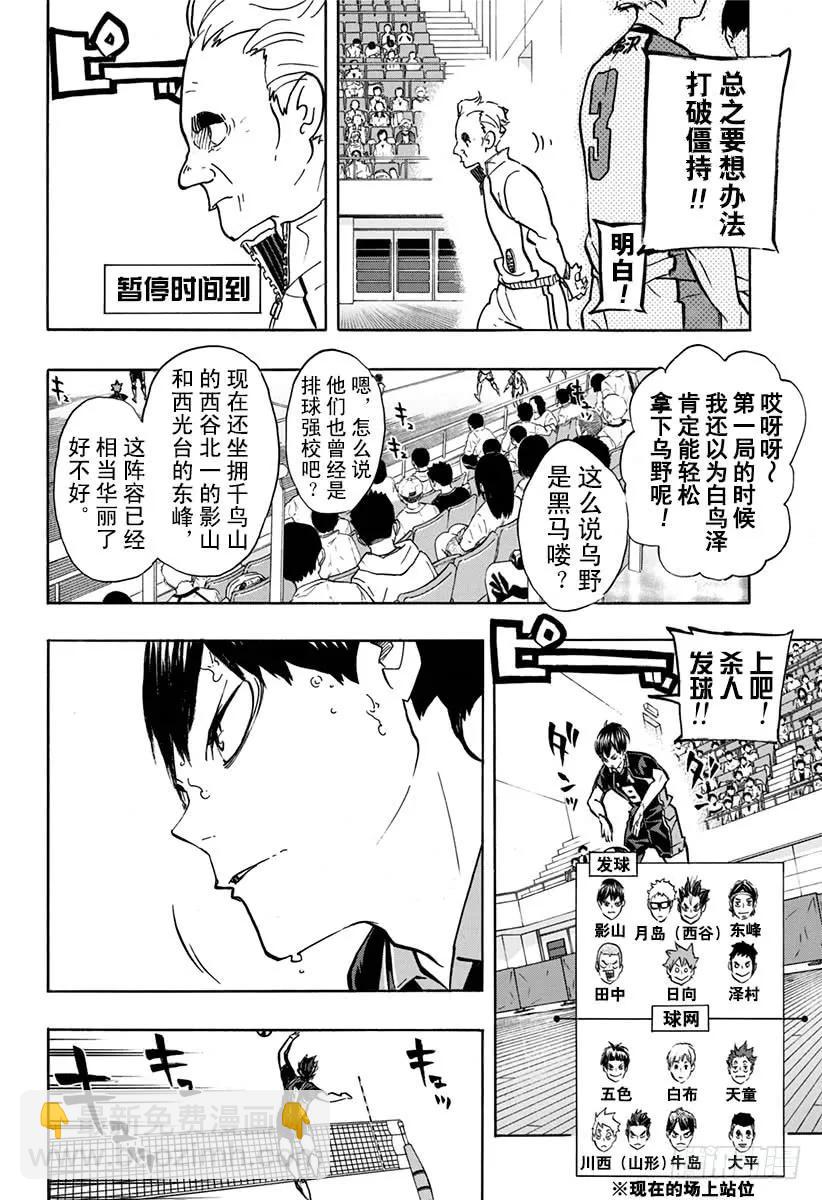 🍝排球少年！！ 第162话 未满之月 第2页