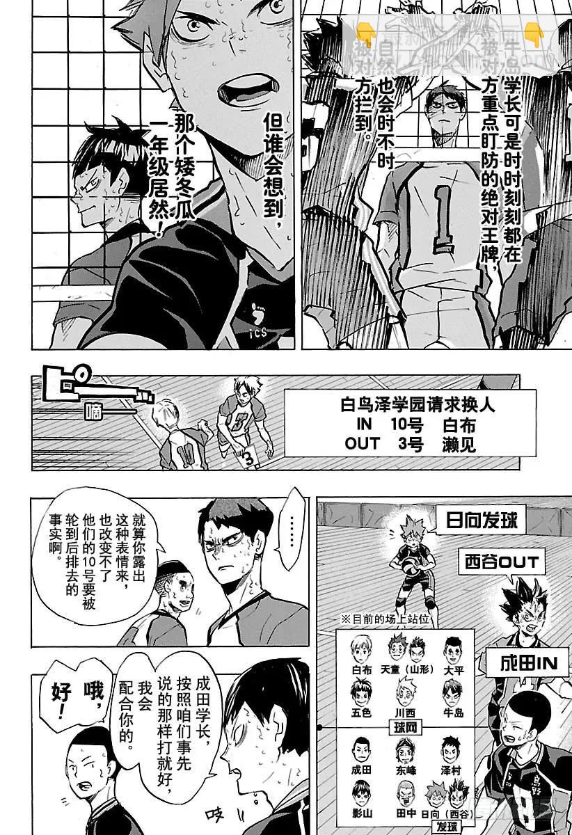 🍝排球少年！！ 第182话 牛若的一席话 第2页