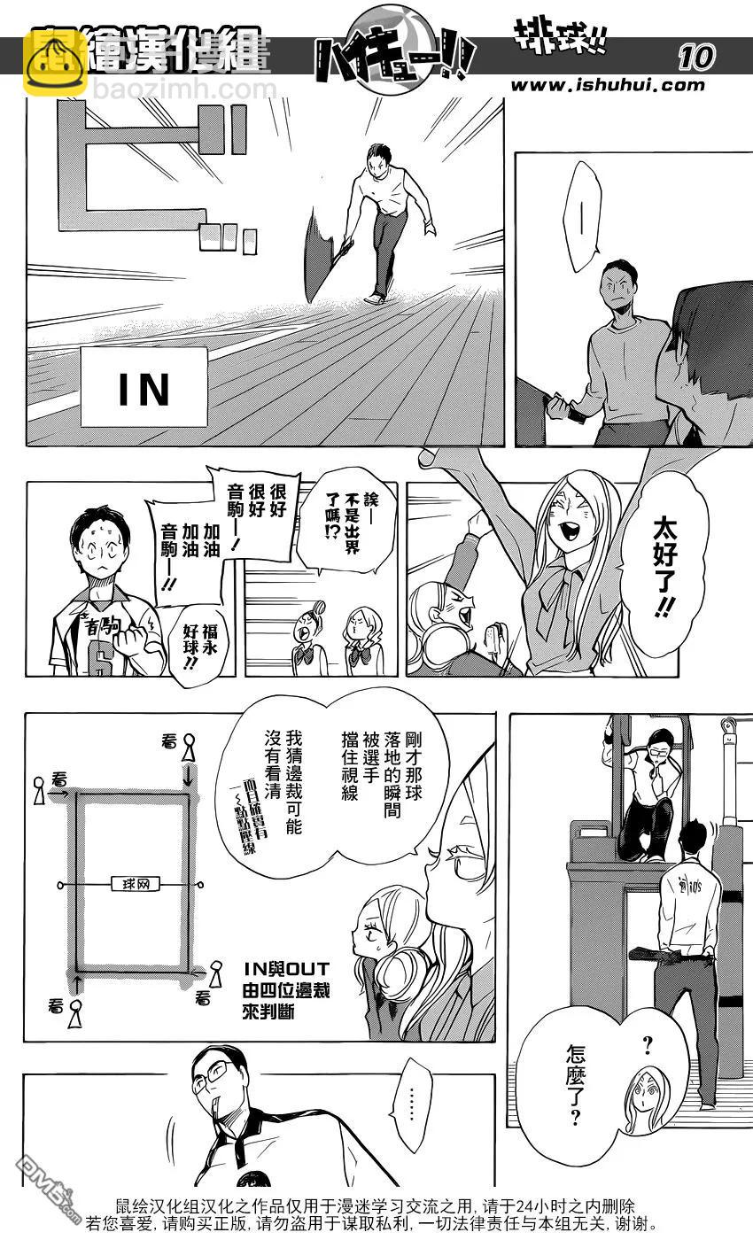 🍝排球少年！！ 第198话 不讲理 第10页