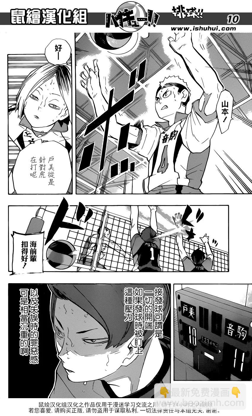 🍝排球少年！！ 第202话 音驹的王牌 第10页