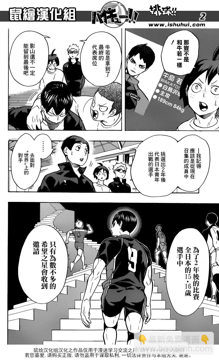 🍝排球少年！！ 第208话 初雪 第2页