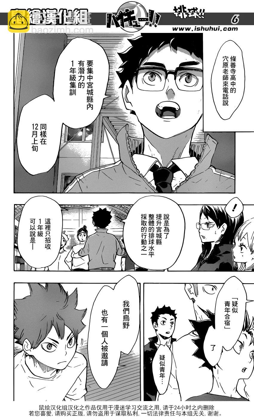 🍝排球少年！！ 第208话 初雪 第6页
