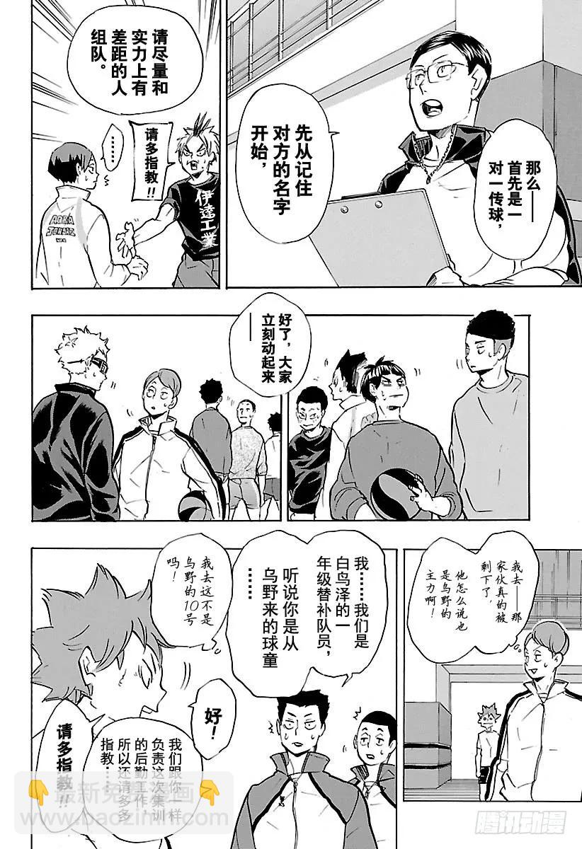 🍝排球少年！！ 第210话 尚未抵达起跑线 第5页