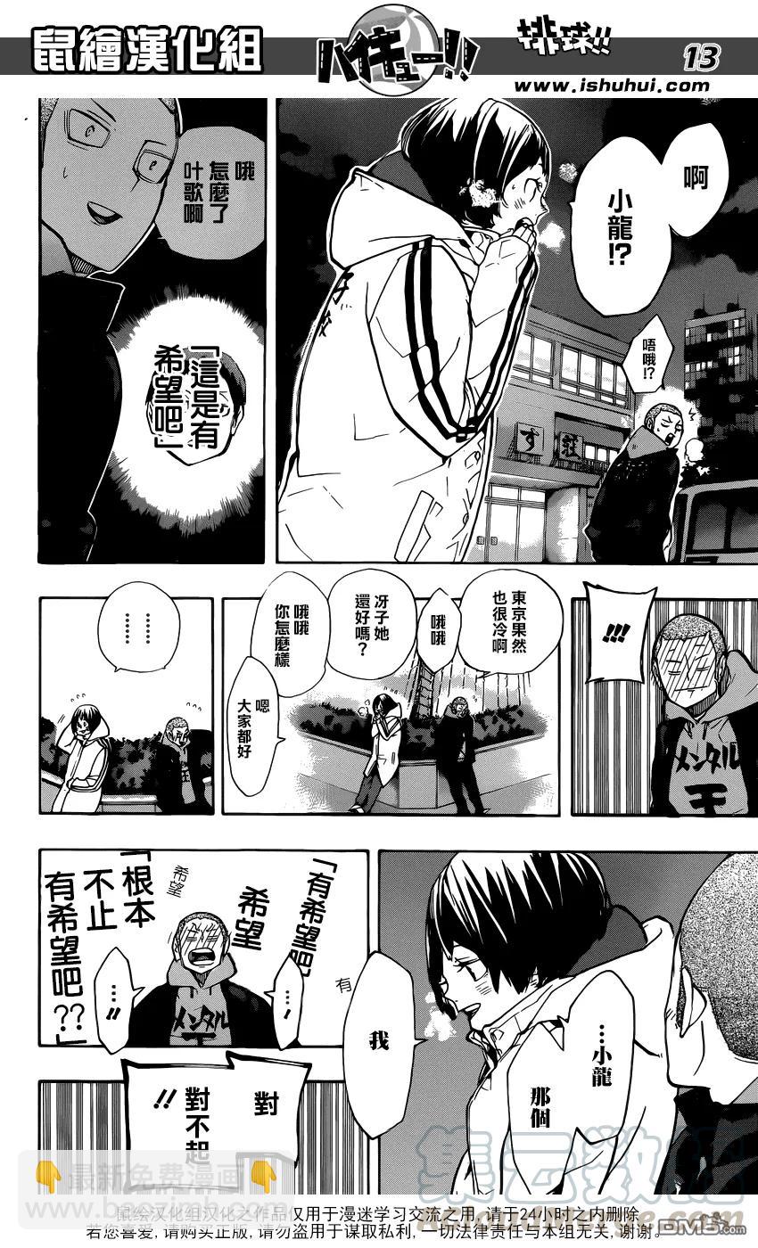 🍝排球少年！！ 第246话 夜 第13页