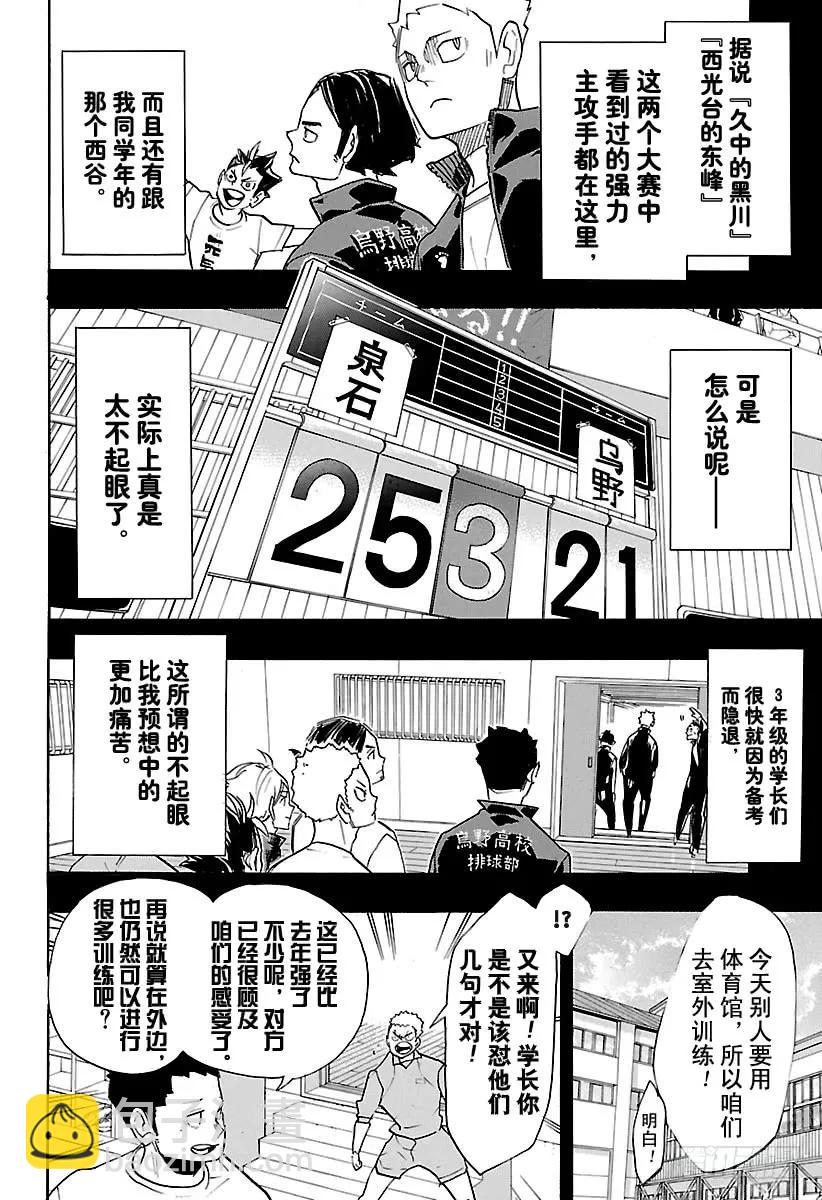 🍝排球少年！！ 第262话 总是这样心急火燎 第2页