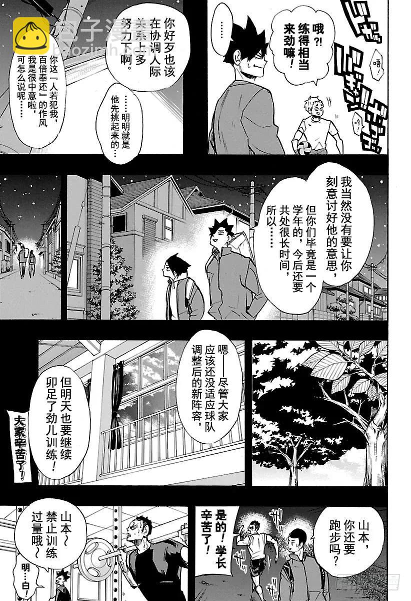 🍝排球少年！！ 第266话 野猫 VS 猴子 第6页