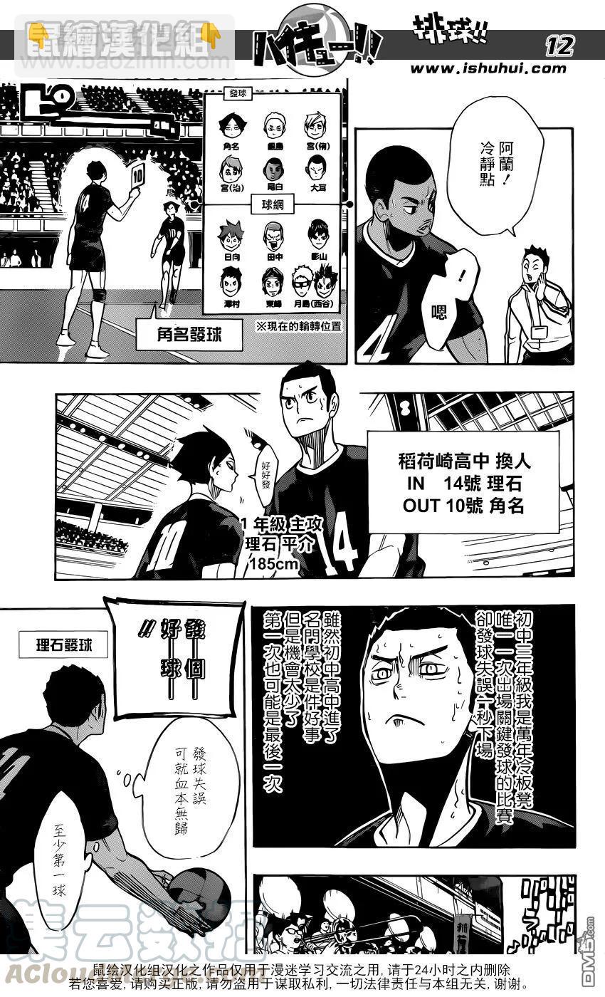🍝排球少年！！ 第272话 最强的挑战者 第13页